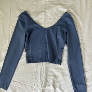 Lululemon Align Long Sleeve in Water Drop